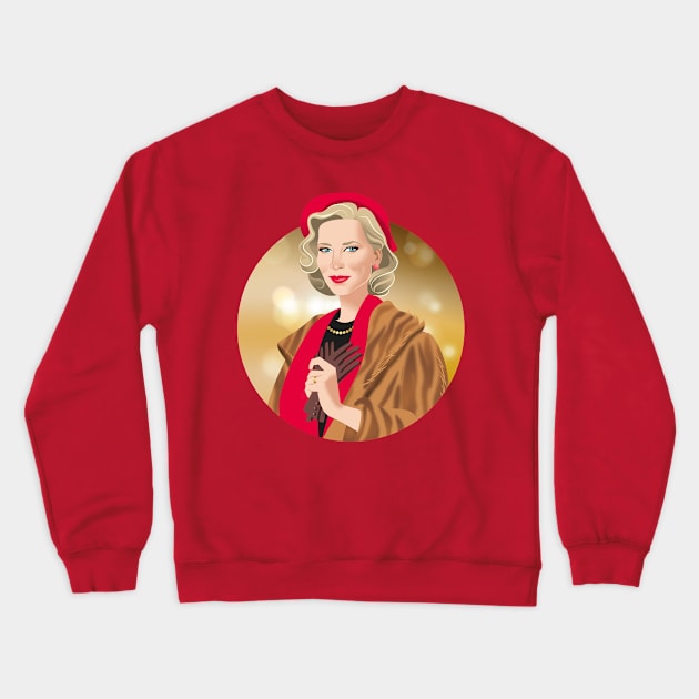 Carol Crewneck Sweatshirt by AlejandroMogolloArt